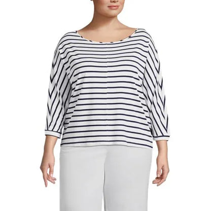 Women's Plus Size Lightweight Jersey Top