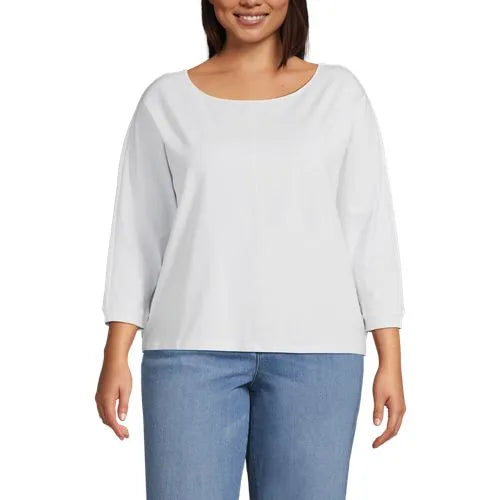 Women's Plus Size Lightweight Jersey Top