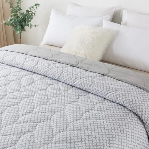 Waverly Antimicrobial Cotton Reversible Down Alternative Bed Blanket