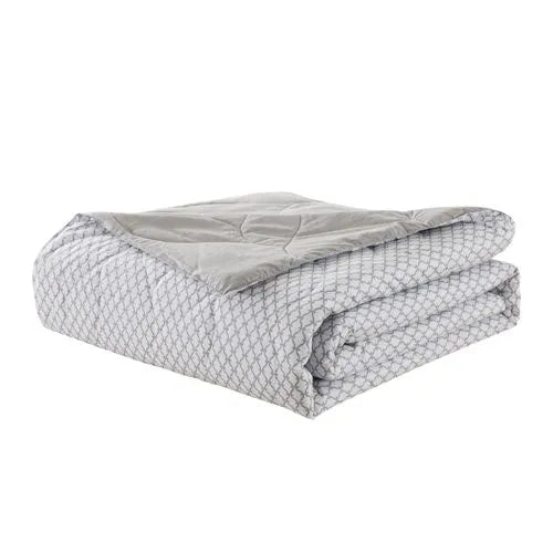 Waverly Antimicrobial Cotton Reversible Down Alternative Bed Blanket