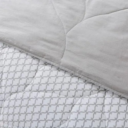 Waverly Antimicrobial Cotton Reversible Down Alternative Bed Blanket
