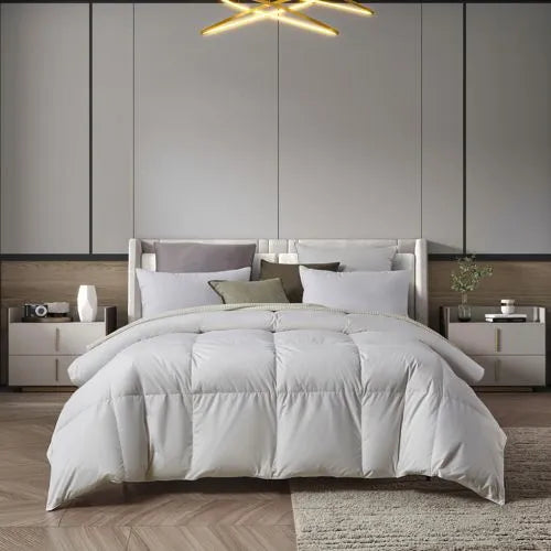 Farm to Home Organic Cotton Premium White Down Comforter