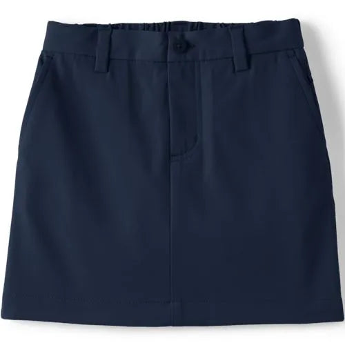 Girls Active Performance Chino Skort Top of the Knee