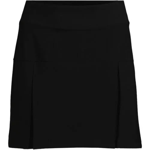 School Uniform Girls Performance Pleated Skort Above the Knee