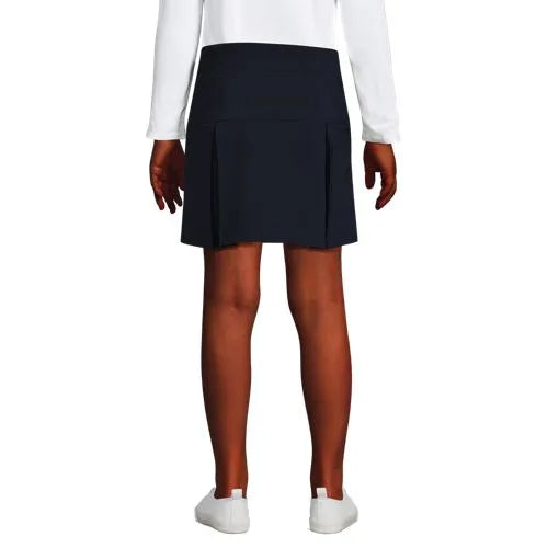 Girls Performance Pleated Skort Above the Knee
