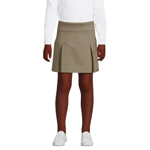 Girls Performance Pleated Skort Above the Knee