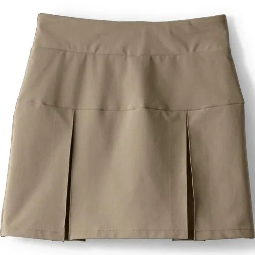 Girls Performance Pleated Skort Above the Knee