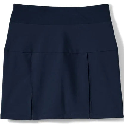 Girls Performance Pleated Skort Above the Knee