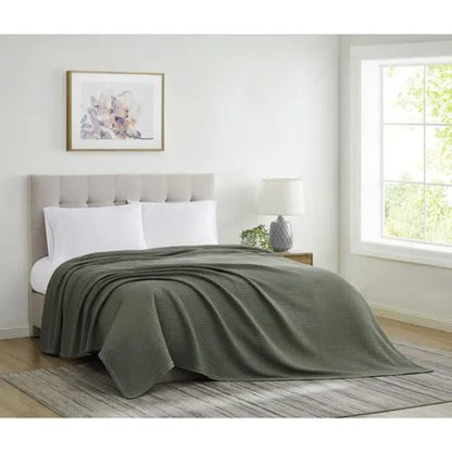 Cannon Heritage Cotton Waffle Weave Bed Blanket