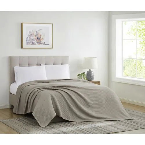 Cannon Heritage Cotton Waffle Weave Bed Blanket