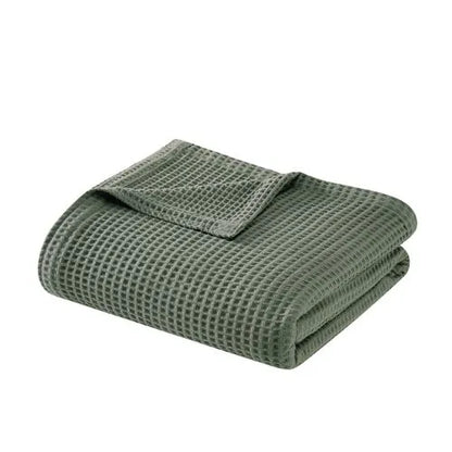 Cannon Heritage Cotton Waffle Weave Bed Blanket