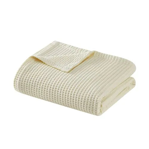 Cannon Heritage Cotton Waffle Weave Bed Blanket