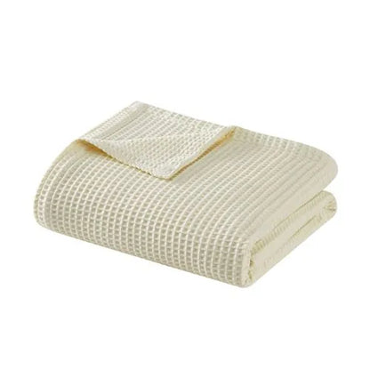 Cannon Heritage Cotton Waffle Weave Bed Blanket