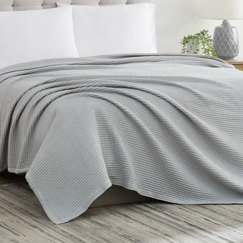 Cannon Heritage Cotton Waffle Weave Bed Blanket