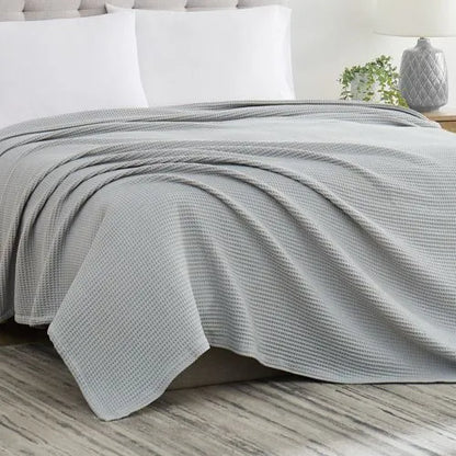 Cannon Heritage Cotton Waffle Weave Bed Blanket