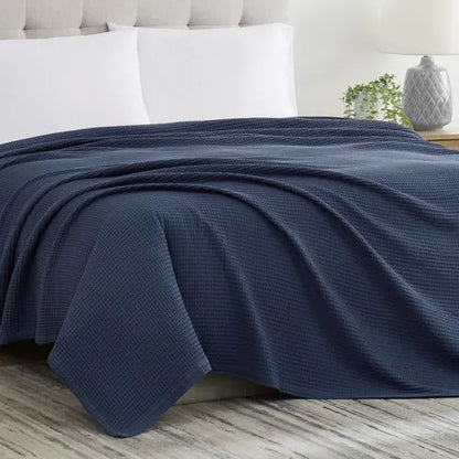 Cannon Heritage Cotton Waffle Weave Bed Blanket
