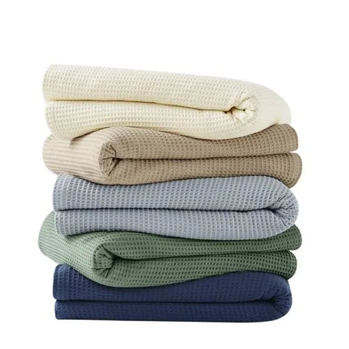 Cannon Heritage Cotton Waffle Weave Bed Blanket