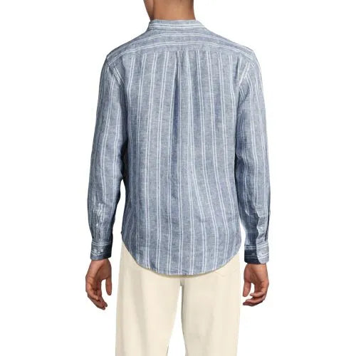Men's Long Sleeve Linen Shirt