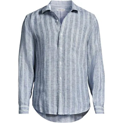 Men's Long Sleeve Linen Shirt