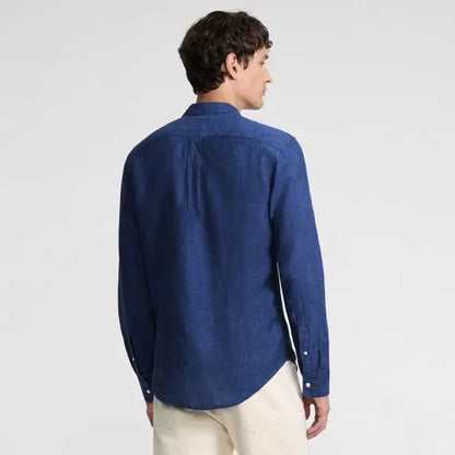 Men's Long Sleeve Linen Shirt