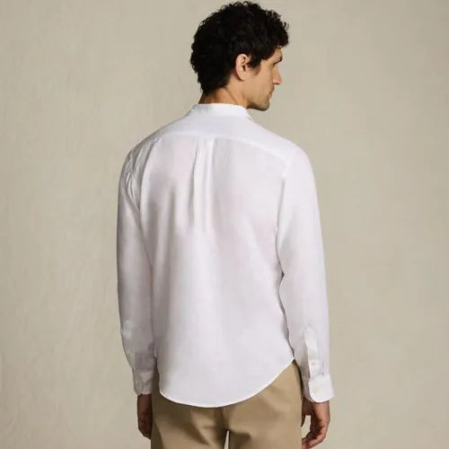 Men's Long Sleeve Linen Shirt