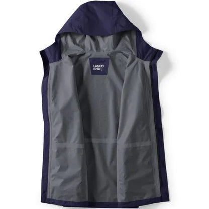 Men's Waterproof Hooded Packable Rain Jacket