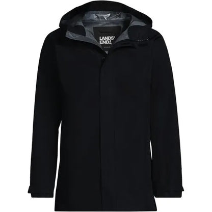 Men's Waterproof Hooded Packable Rain Jacket