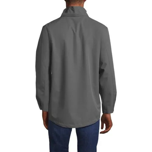 School Uniform Men's System Hooded Shell Jacket