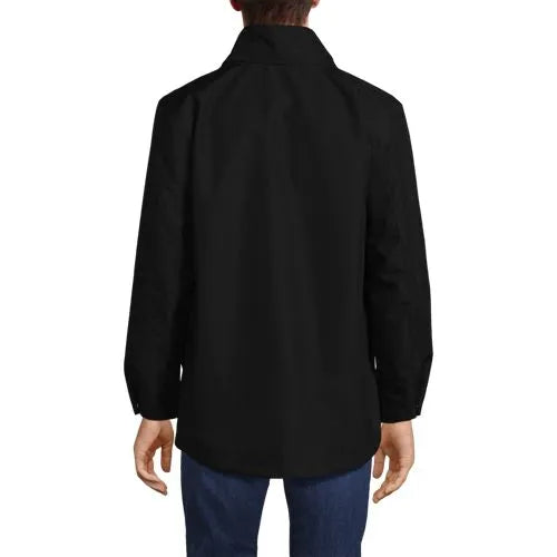 School Uniform Men's System Hooded Shell Jacket