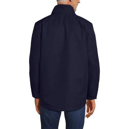 School Uniform Men's System Hooded Shell Jacket