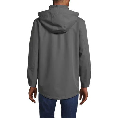 School Uniform Men's System Hooded Shell Jacket