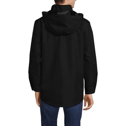 School Uniform Men's System Hooded Shell Jacket