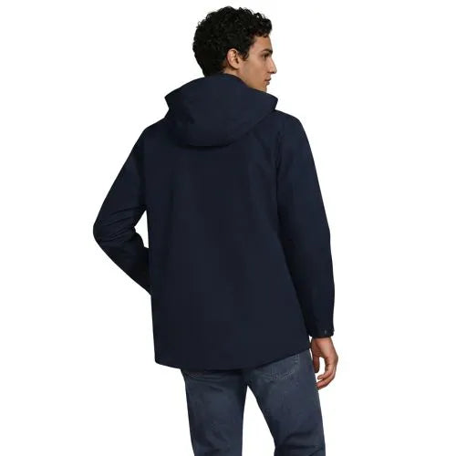 School Uniform Men's System Hooded Shell Jacket