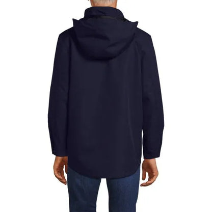 School Uniform Men's System Hooded Shell Jacket