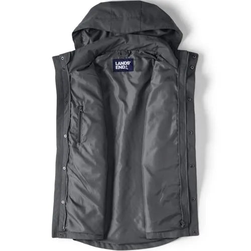 School Uniform Men's System Hooded Shell Jacket