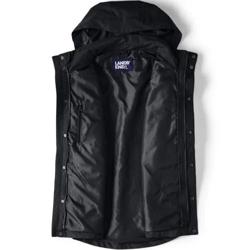 School Uniform Men's System Hooded Shell Jacket