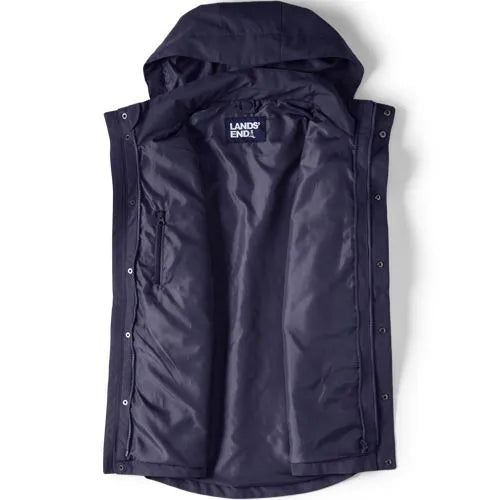 School Uniform Men's System Hooded Shell Jacket