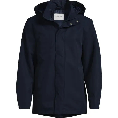 School Uniform Men's System Hooded Shell Jacket