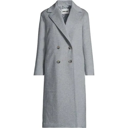 Women's Insulated Double Breasted Wool Coat