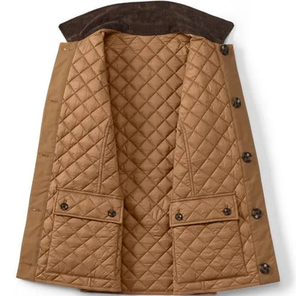 Women's Plus Size Reversible Barn Quilted Insulated Jacket
