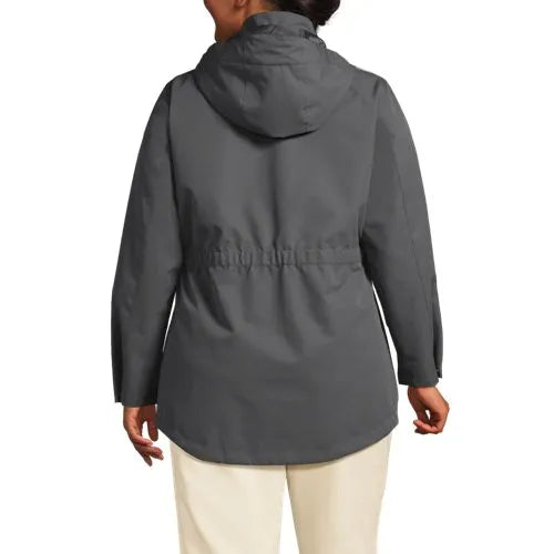 School Uniform Women's System Hooded Shell Jacket
