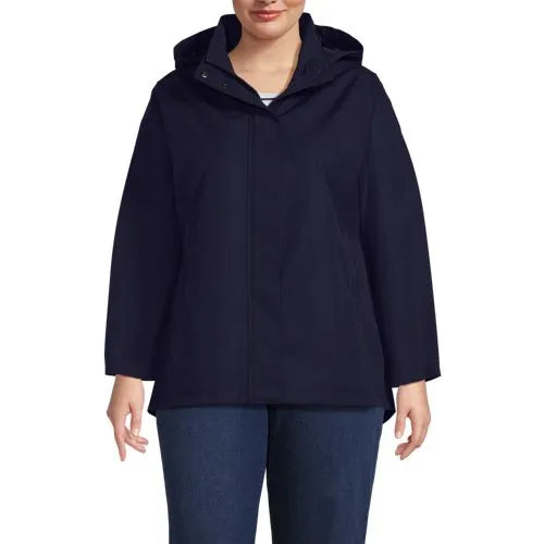 School Uniform Women's System Hooded Shell Jacket