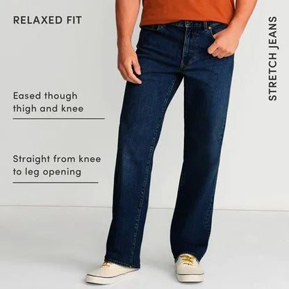 Men's Stretch Relaxed Fit Jean