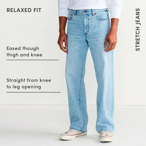 Men's Stretch Relaxed Fit Jean