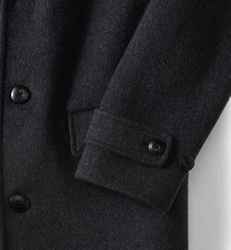 Men's Wool Blend Top Coat