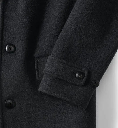 Men's Wool Blend Top Coat