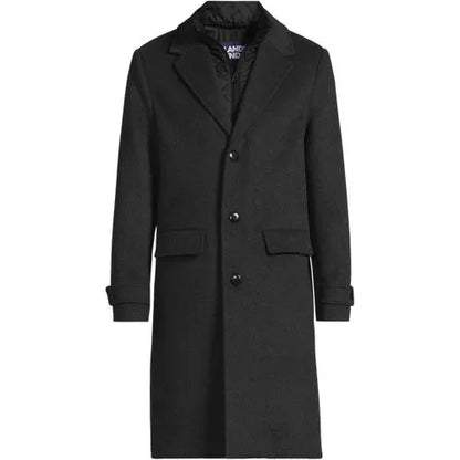 Men's Wool Blend Top Coat