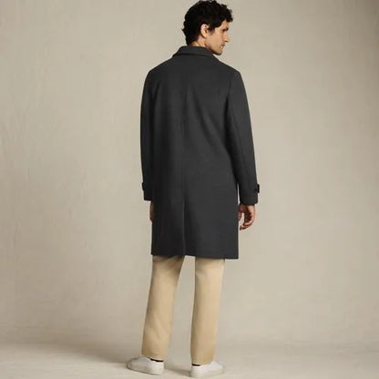 Men's Wool Blend Top Coat