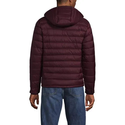 Men's Hooded Wanderweight Packable Down Jacket