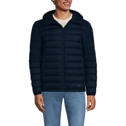 Men's Hooded Wanderweight Packable Down Jacket